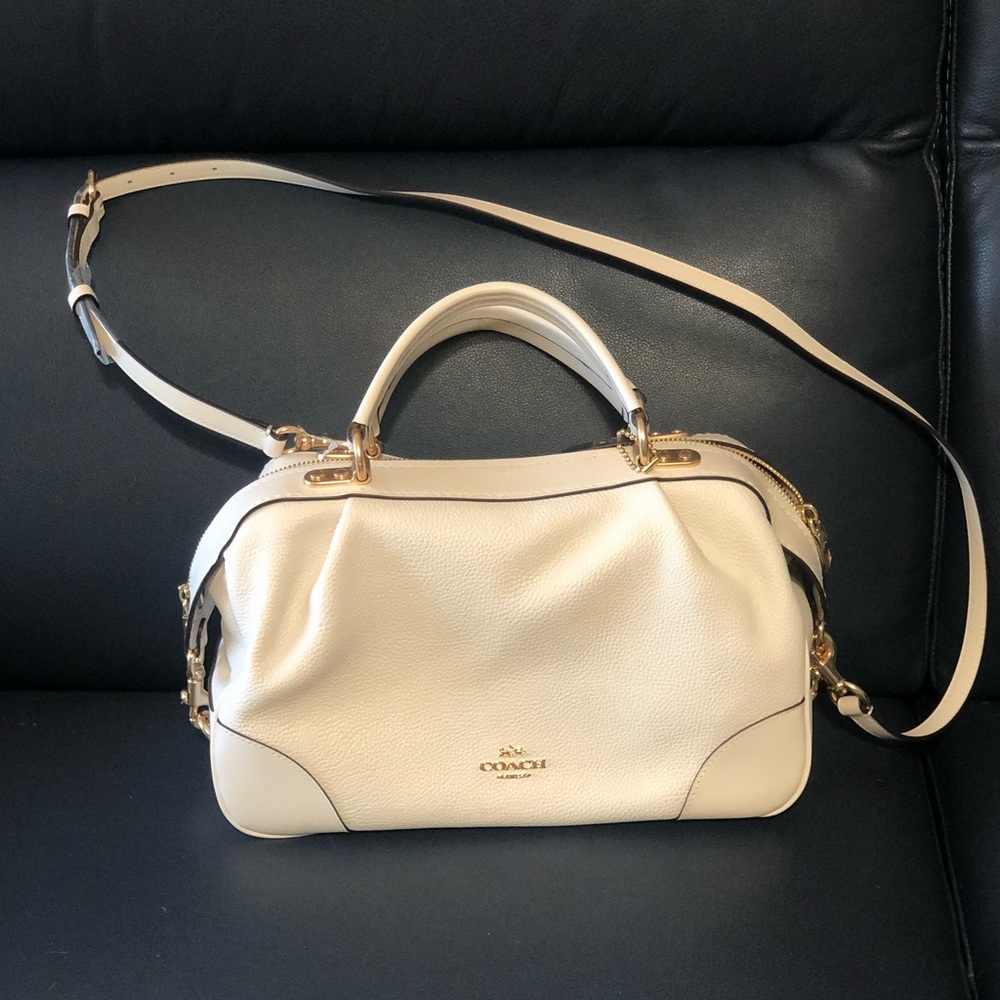 NWOT COACH pebble leather one satchel